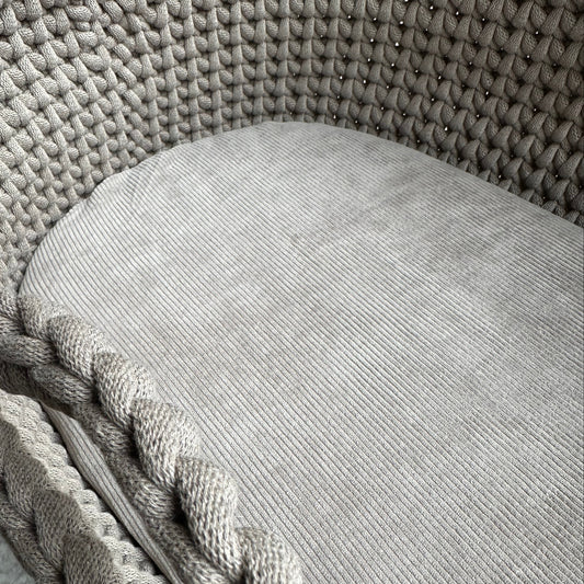 Matrashoes 35 x 75 | Smalle Rib Sand | Klein Wonder Handgemaakt