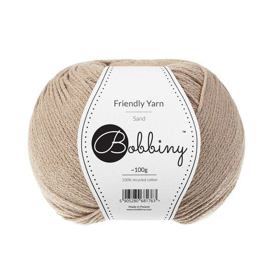 Bobbiny Friendly Yarn [Sand] | 100 meter | 100 gram